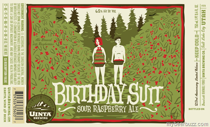 Uinta – Birthday Suit 23rd Anniversary Sour Raspberry Ale