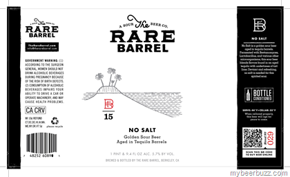 The Rare Barrel – No Salt Golden Sour Aged In Tequila Barrels, Afterlight, Ensorcelled & Hypnotized