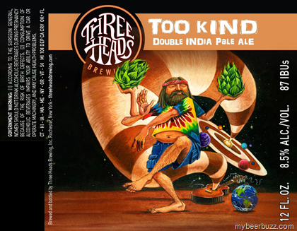 Three Heads Brewing – Too Kind, The Kind, Rochestafarian & Freddy D
