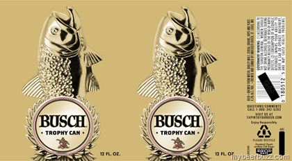 Busch Beer – Trophy Cans: Sockeye Salmon, Red Drum, Cutthroat Trout, Largemouth Bass…