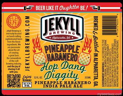 Jekyll Brewing – Pineapple Habanero Hop Dang Diggity & Fixin’ To S IPA