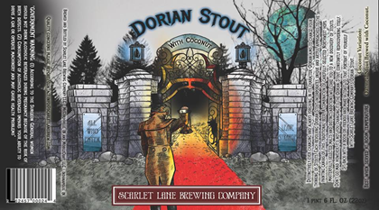 Scarlet Lane Brewing – Dorian Stout Coming 2/5
