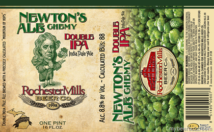 Rochester Mills – Newton’s Alchemy DIPA 16oz Cans