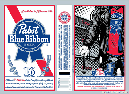 Pabst Blue Ribbon – PBR Music Cans, #EarnYourRibbon, Studio Time & American Traditions Collection Bottles