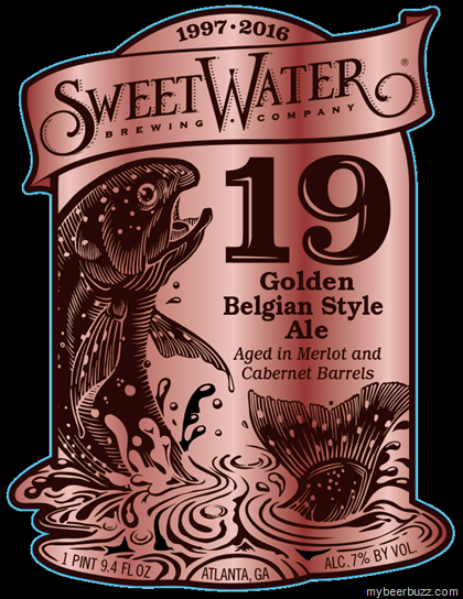 SweetWater 19 – 19th Anniversary Golden Belgian Style Ale
