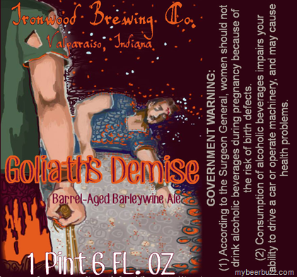 Ironwood Brewing – Goliath’s Demise Barleywine