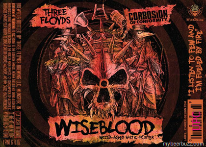 3 Floyds / Corrosion of Conformity – Wiseblood Wood-Aged Baltic Porter