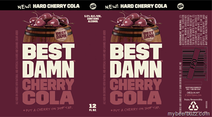 Anheuser-Busch – New Best Damn Cherry Cola Cans & Bottles
