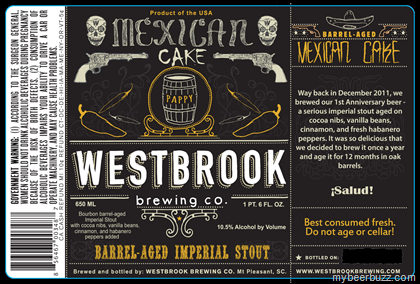 Westbrook Brewing – Barrel-Aged Mexican Cake