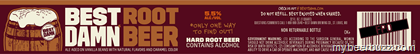 Best Damn Root Beer – 32oz Bottles