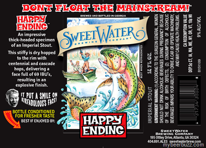 SweetWater Updates Happy Ending  Packaging – 69 IBU & No Tissues