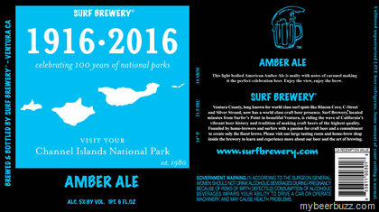 Surf Brewery – 1916-2016 Amber Ale, South Swell, Oil Piers & Mondo’s
