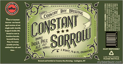 Country Boy Brewing – Constant Sorrow Double IPA