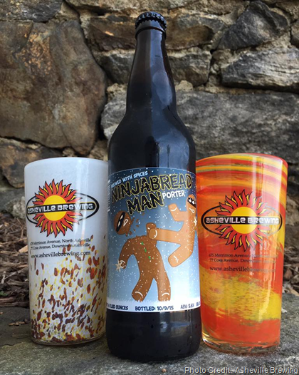 Asheville Brewing – NinjaBread Man Porter Coming 10/31
