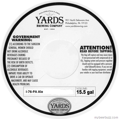 Yards Naming a Beer After The Schuylkill Expressway “I-76 PA Ale”