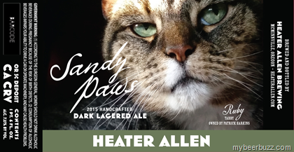 Heater Allen – Sandy Paws Dark Lagered Ale