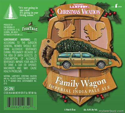 Fish Tale Ales – National Lampoon’s Christmas Vacation Family Wagon & Yule Crack Up