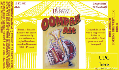 Boerne Brewery – Oompah Alt