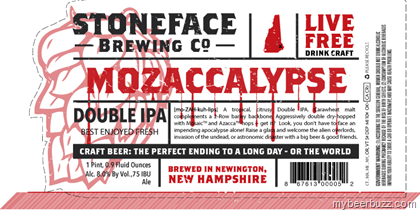 Stoneface Brewing – Mozaccalypse Double IPA