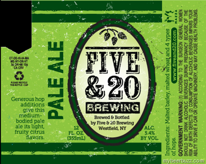 Five & 20 Brewing – Pale Ale, Stout & Brown Ale