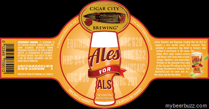 Cigar City – Ales For ALS Session IPA 22oz Bottles