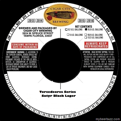 Cigar City Torcedores Series – Satyr Black Lager, Copher Lector Lemon Ale & Extreme Wall Ball
