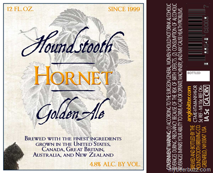 Houndstooth Brewing – Hornet Golden Ale & Challenger
