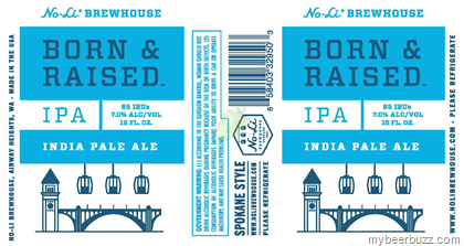 No-Li Brewhouse – Born & Raised IPA 12oz Cans