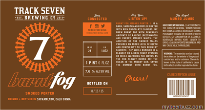 Track Seven Brewing – Burnt Fog