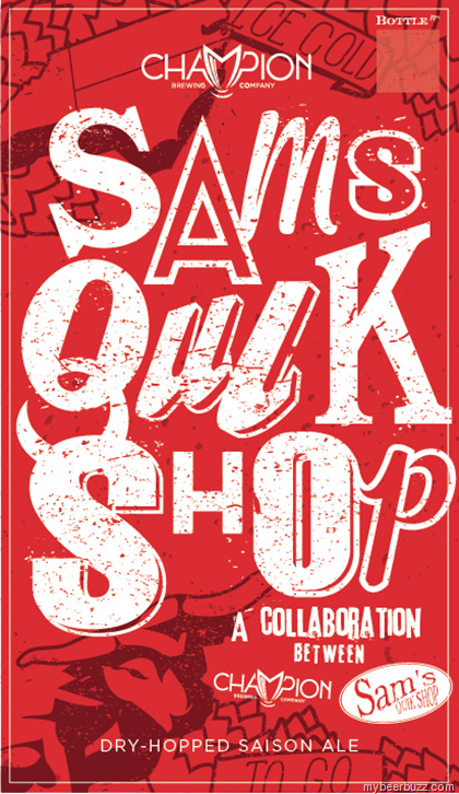 Champion Brewing – Sams Quik Shop Saison, Fruit Basket, Stickin’ In My IPA, Pacecar, Malibu Nights & Santa’s Cookies