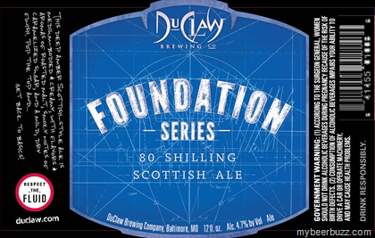 DuClaw Foundation Series – 80 Shilling Scottish Ale