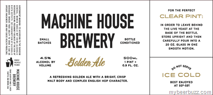Machine House Brewery – Golden Ale, Best Bitter & Dark Mild