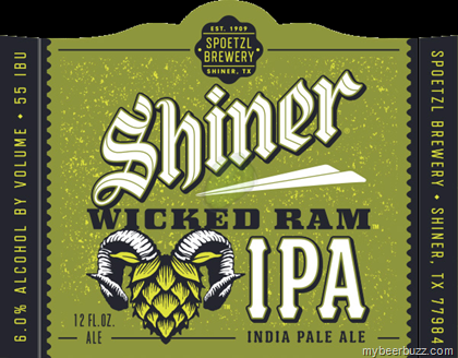 Shiner – Wicked Ram IPA Coming To Bottles & Cans (Shiner’s First IPA)