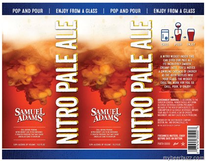 Samuel Adams Launching Nitro Pale Ale, Nitro Pub Ale & Nitro Red Ale 15.2oz Cans