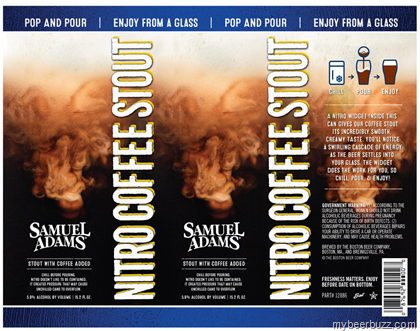 Samuel Adams – Nitro Coffee Stout & Nitro White Ale Hitting 15.2oz Nitro Cans