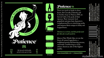 New World Ales – Patience IPA & Deliverance Double IPA