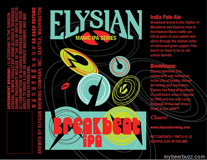Elysian Manic IPA Series – Breakbeat IPA
