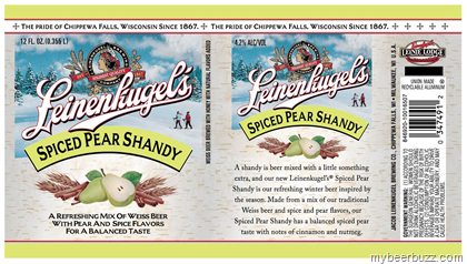 Leinenkugels – Spiced Pear Shandy & Cocoa Berry Shandy Cans