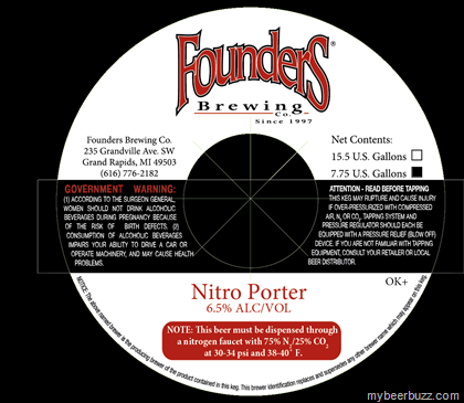 Founders – Nitro Porter, Nitro Red’s Rye, Nitro Mosaic Promise & Nitro All Day