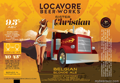 Locavore Beer Works – Sister Christian Belgian Blonde Ale