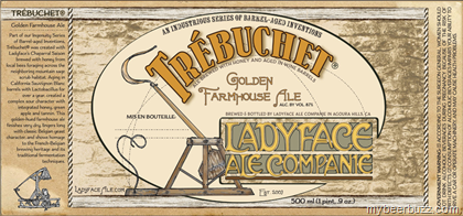Ladyface Ale – Trebuchet Golden Farmhouse Ale