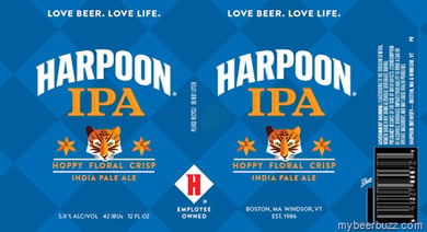 Harpoon Updating IPA Cans & Bottles