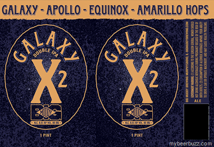 Big Muddy Brewing – Galaxy X2 DIPA 16oz Cans