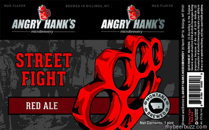 Angry Hank’s Microbrewery – Street Fight 16oz Cans
