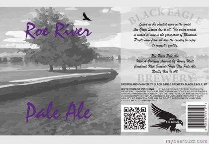 Black Eagle Brewery – Pale, Copper Nail, IPA, Smelter Men Ale & Smoke Stack Cans