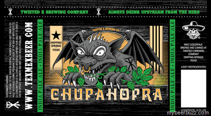 Twisted X Brewing – Chupahopra, Cow Creek & Twisted X Tex Mex Lager 12oz Cans