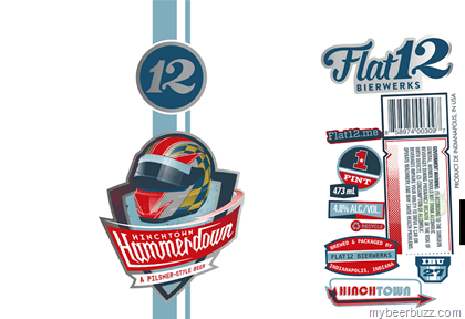 Flat 12 Bierwerks – Hinchtown Hammerdown 16oz Cans