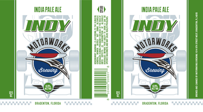 Motorworks Brewing – Indy IPA, V Twin & Rollcage Cans