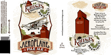 Kansas Territory Brewing – Aeroplane, Time Portal, Locomotion, Horse Power, High Rise & Wind Wagon Cans