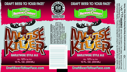 Tampa Bay Brewing – Moose Killer Barleywine & Full Moon Madness Cans